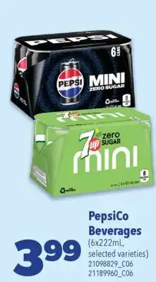 Real Canadian Superstore PEPSICO BEVERAGES, 6X222ML offer