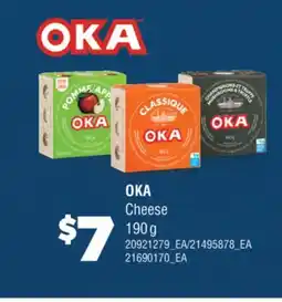Real Canadian Superstore OKA CHEESE, 190 G offer
