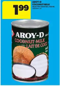 Real Canadian Superstore AROY-D COCONUT MILK, 400 ML offer