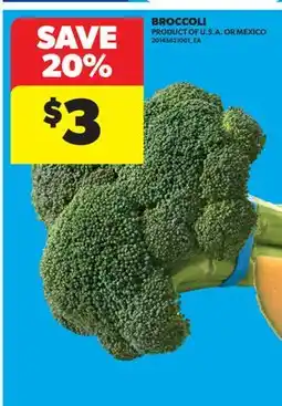 Real Canadian Superstore BROCCOLI offer