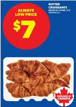 Real Canadian Superstore BUTTER CROISSANTS, 12' S offer