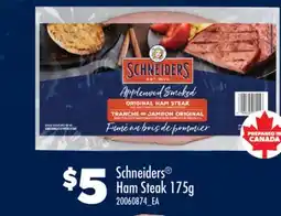 Real Canadian Superstore SCHNEIDERS HAM STEAK, 175G offer