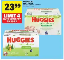 Real Canadian Superstore HUGGIES 16X BABY WIPES offer