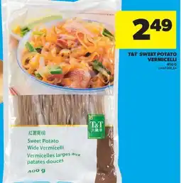 Real Canadian Superstore T & T SWEET POTATO VERMICELLI, 400 G offer