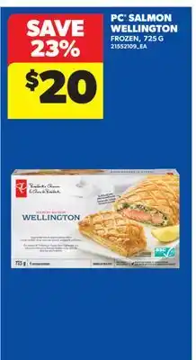 Real Canadian Superstore PC SALMON WELLINGTON, 725 G offer