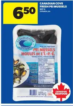 Real Canadian Superstore CANADIAN COVE FRESH PEI MUSSELS, 907 G offer