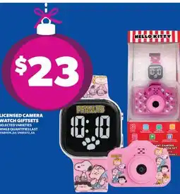 Real Canadian Superstore LICENSED CAMERA WATCH GIFTSETS offer