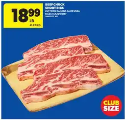 Real Canadian Superstore BEEF CHUCK SHORT RIBS offer