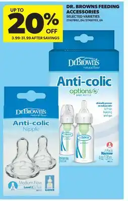 Real Canadian Superstore DR. BROWNS FEEDING ACCESSORIES offer