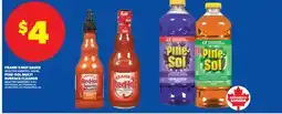 Real Canadian Superstore FRANK'S HOT SAUCE SELECTED VARIETIES, 354 ML, PINE-SOL MULTI SURFACE CLEANER, 1.41L offer