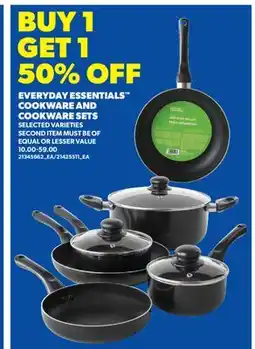 Real Canadian Superstore EVERYDAY ESSENTIALS COOKWARE AND COOKWARE SETS offer