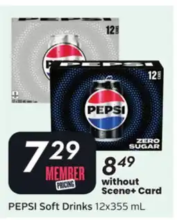 Sobeys PEPSI Soft Drinks offer