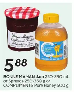 Sobeys BONNE MAMAN Jam offer