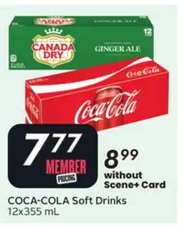 Sobeys COCA-COLA Soft Drinks offer