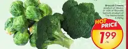Sobeys Broccoli Crowns offer
