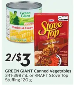 Sobeys GREEN GIANT Canned Vegetables offer