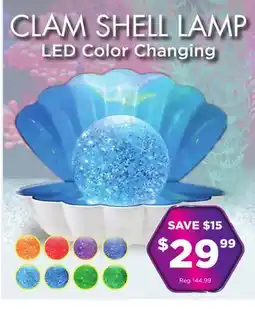 Showcase Clam Shell Lamp offer