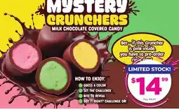 Showcase Mystery Crunchers Color Reveal Chocolate Bites offer