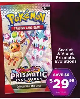 Showcase Pokémon TCG: Scarlet & Violet 8.5 Prismatic Evolutions Booster Pack offer