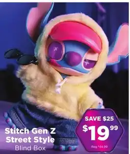 Showcase Stitch Gen Z Street Style Blind Box offer