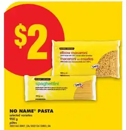 No Frills NO NAME PASTA, 900 g offer