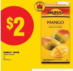 No Frills SURAJ JUICE, 1 L offer
