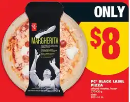 No Frills PC BLACK LABEL PIZZA, 370-420 g offer