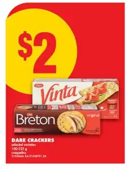 No Frills DARE CRACKERS, 100-225 g offer