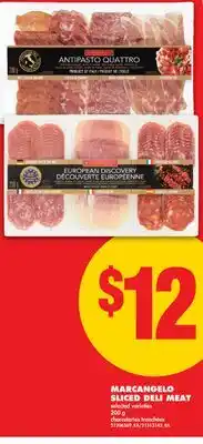 No Frills MARCANGELO SLICED DELI MEAT, 200 g offer