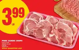 No Frills PORK COMBO CHOPS offer