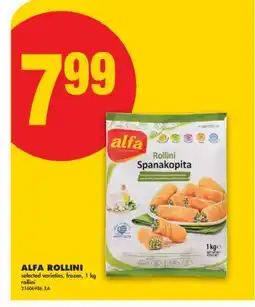 No Frills ALFA ROLLINI, 1 KG offer