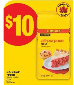 No Frills NO NAME FLOUR, 10 kg offer
