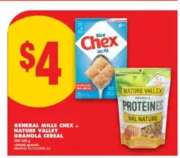 No Frills GENERAL MILLS CHEX or NATURE VALLEY GRANOLA CEREAL, 300-360 g offer