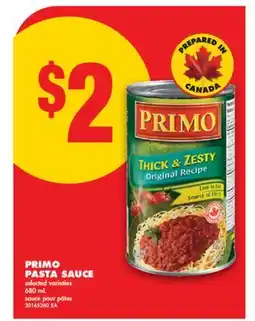 No Frills PRIMO PASTA SAUCE,680 mL offer
