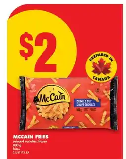 No Frills MCCAIN FRIES, 800 g offer