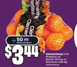 Chalo FreshCo Clementines 3 lb Product of South Africa or Morocco 1.36 kg offer