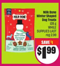 Chalo FreshCo Milk Bone Winter Shaped Dog Treats 128 g offer