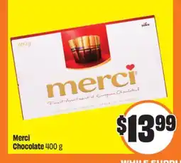 Chalo FreshCo Merci Chocolate 400 g offer