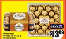 Chalo FreshCo Ferrero Rocher Chocolate Box 259-375 g Selected Varieties offer