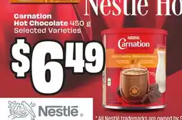 Chalo FreshCo Carnation Hot Chocolate 450 g Selected Varieties offer
