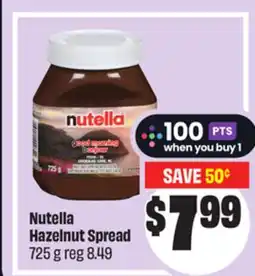 Chalo FreshCo Nutella Hazelnut Spread 725 g offer