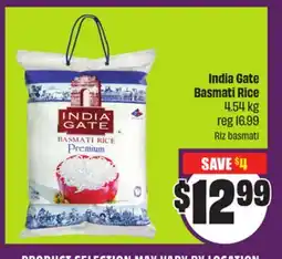 Chalo FreshCo India Gate Basmati Rice 4.54 kg offer