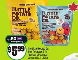 Chalo FreshCo The Little Potato Co. Mini Potatoes 3 lb Product of Canada Canada No. 1, 1.36kg offer