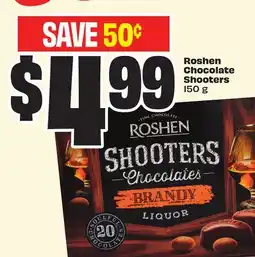 Chalo FreshCo Roshen Chocolate Shooters 150 g offer
