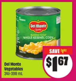 Chalo FreshCo Del Monte Vegetables 341-398 mL offer