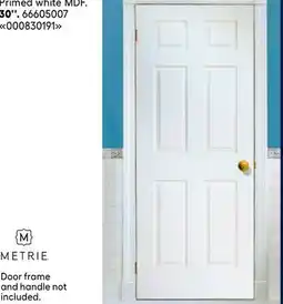 RONA Textured 6-panel door slab offer