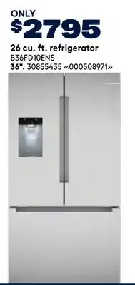RONA Bosch 36 26 cu. ft. refrigerator offer