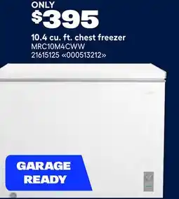 RONA MIDEA 10.4 cu. ft. chest freezer offer