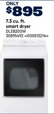 RONA 7.3 cu. ft. smart dryer offer