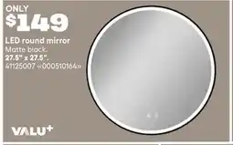 RONA LED round mirror offer